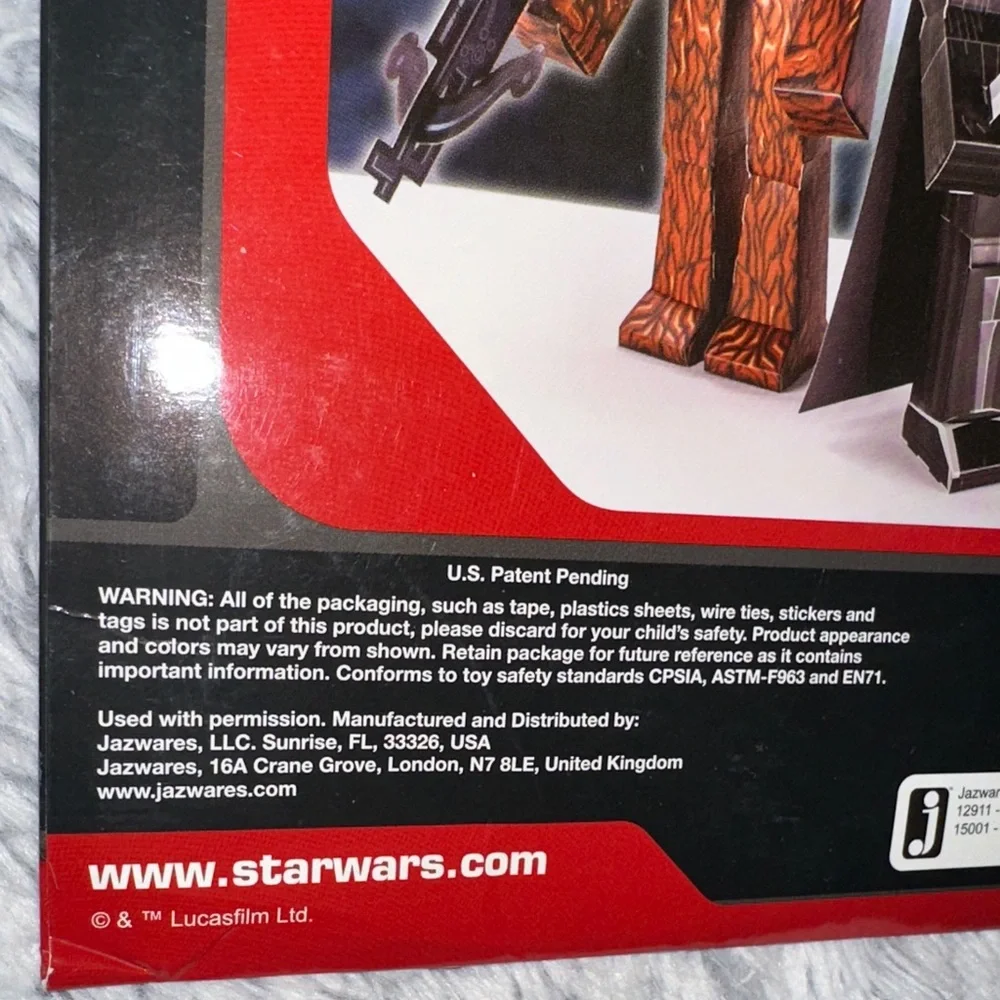 Disney Star Wars Papercraft Set - Stormtrooper, Chewbacca,‎ Darth Vader